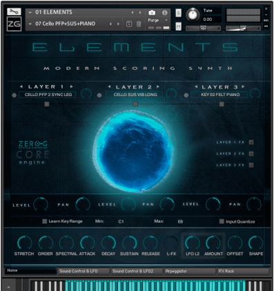 Zero-G Elements Modern Scoring Synth KONTAKT